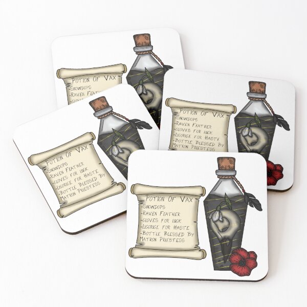 Item preview, Vax'ildan Potion Bottle and Ingredient List designed and sold by LunarAshes.