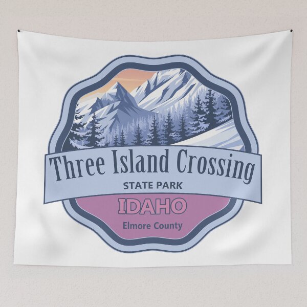 Item preview, Three Island Crossing State Park, Elmore County, Idaho designed and sold by Wanderful-roads.