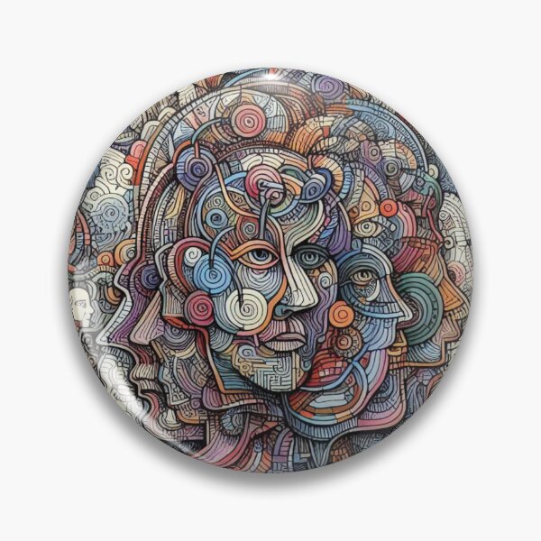 Item preview, Colorful, chaotic network of lines designed and sold by Sigtrix.