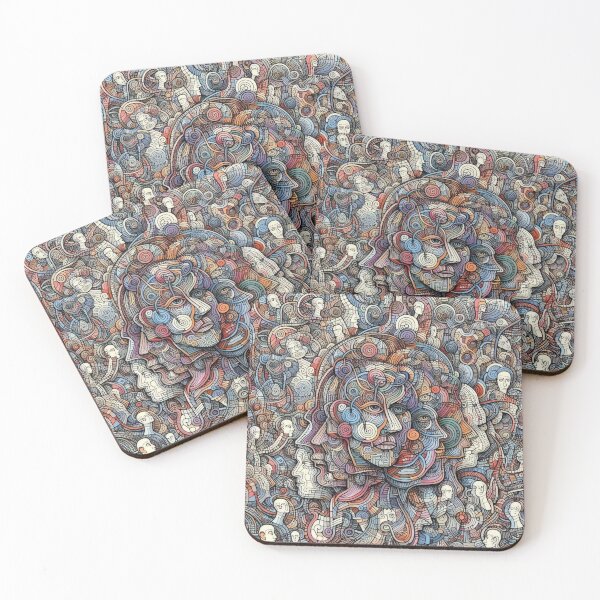 Item preview, Colorful, chaotic network of lines designed and sold by Sigtrix.