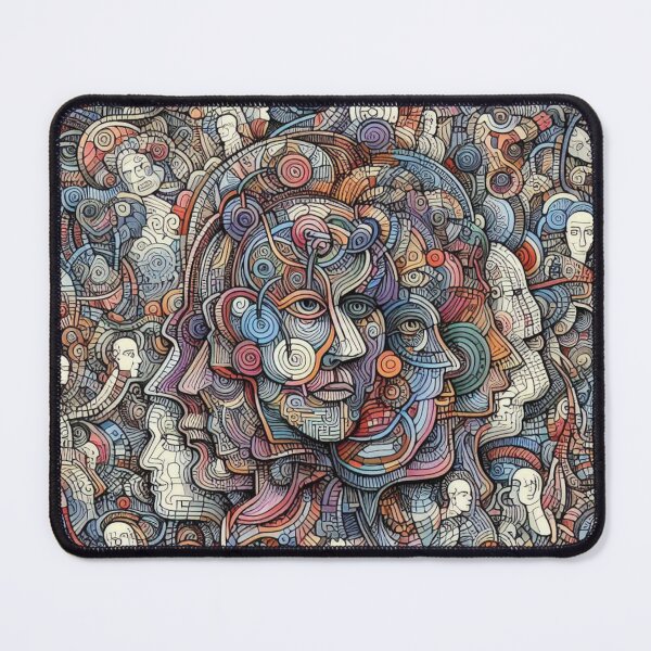 Item preview, Colorful, chaotic network of lines designed and sold by Sigtrix.