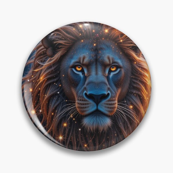 Item preview, majestic lion with a flowing mane designed and sold by InezPhotography.