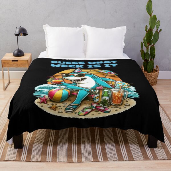 Item preview, Cool Shark Party Beach Vibes | Funny Summer Shark Week Design designed and sold by Aredbox.