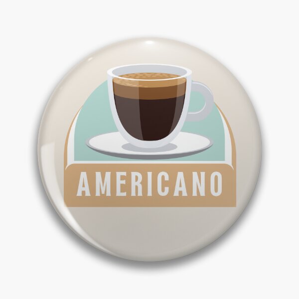 Artikelvorschau, Klassischer Americano-Kaffee entworfen und verkauft von Whistle-and-Co.