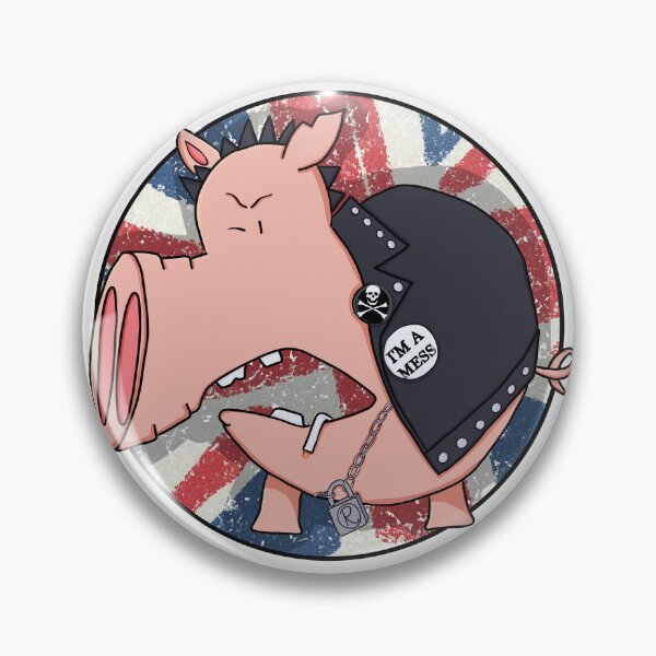 Item preview, Pig Vicious  designed and sold by JuiceBoxJuice.