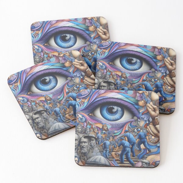 Item preview, Multi-layered surreal painting designed and sold by Sigtrix.
