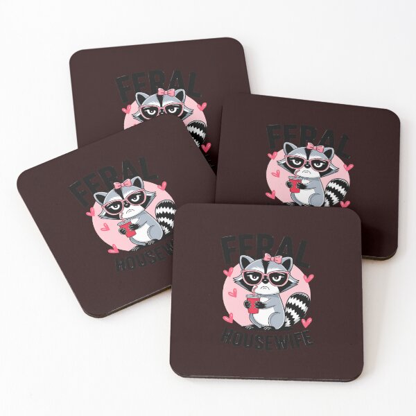 Item preview, Feral Housewife Mother's Day Funny For Wife Womens Raccoon designed and sold by LYCANTHRA.