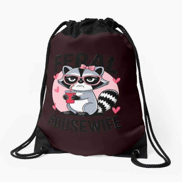 Item preview, Feral Housewife Mother's Day Funny For Wife Womens Raccoon designed and sold by LYCANTHRA.
