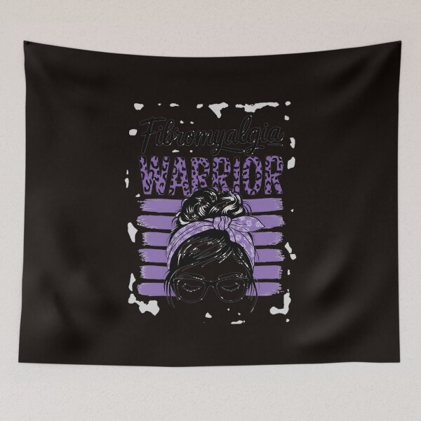 Item preview, Fibromyalgia Awareness Messy Bun designed and sold by MAKOPOKOShop.