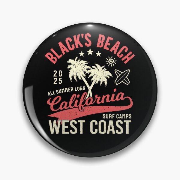 Item preview, Blacks Beach Surf Camp Surfing San Diego West Coast California designed and sold by eclecTEEq.