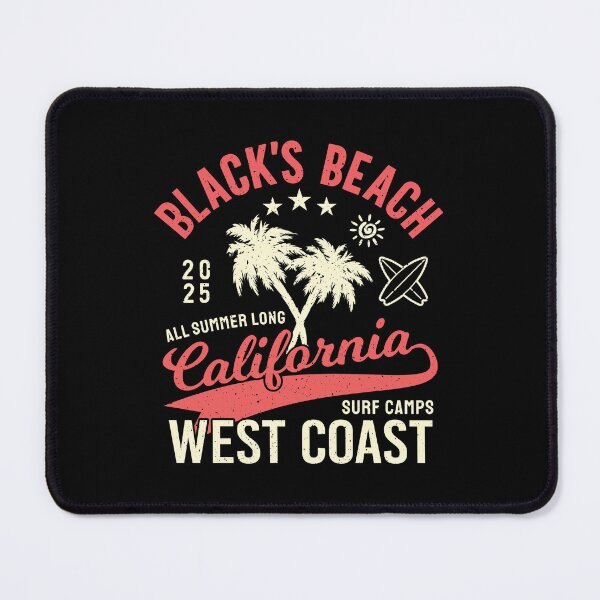 Item preview, Blacks Beach Surf Camp Surfing San Diego West Coast California designed and sold by eclecTEEq.