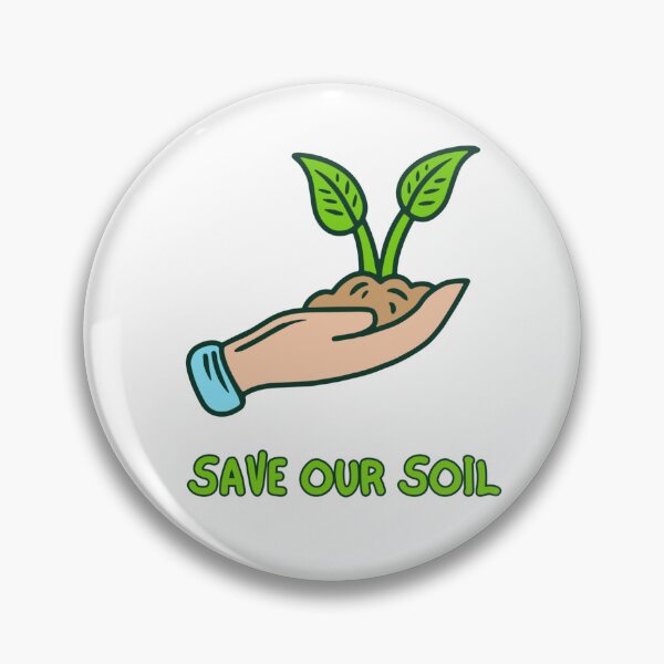 Item preview, SAVE OUR SOIL i love soil art designed and sold by RedOrBlueIts4U.