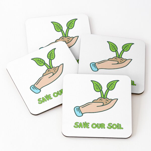 Item preview, SAVE OUR SOIL i love soil art designed and sold by RedOrBlueIts4U.