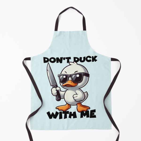 Item preview, Don’t Duck With Me - Funny Cartoon Duck Illustration designed and sold by Aredbox.