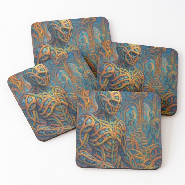 Item preview, Surreal biomechanical color worlds designed and sold by Sigtrix.
