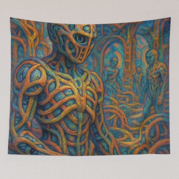 Item preview, Surreal biomechanical color worlds designed and sold by Sigtrix.