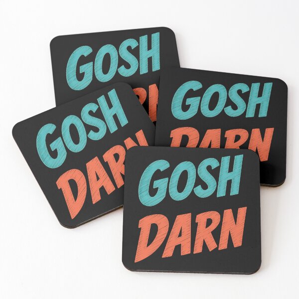 Item preview, Gosh darn typography designed and sold by Darkifun.