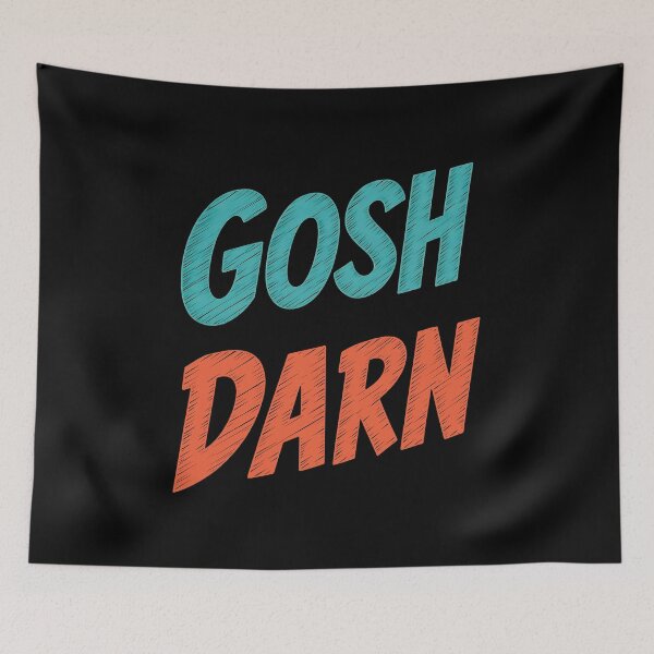 Item preview, Gosh darn typography designed and sold by Darkifun.