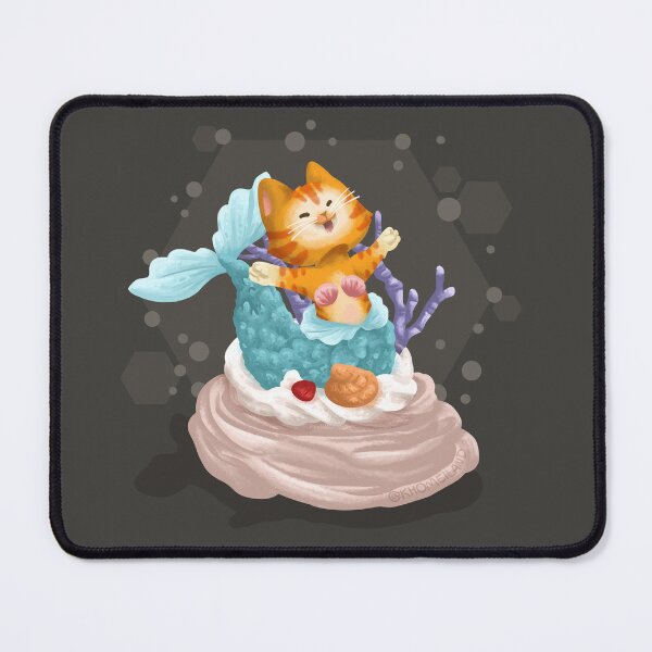 Item preview, Pavlova Meowmaid Cake designed and sold by Khotekmei.
