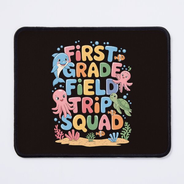 Item preview, First Grade Field Trip Squad Aquarium Matching Teacher designed and sold by MAKOPOKOShop.