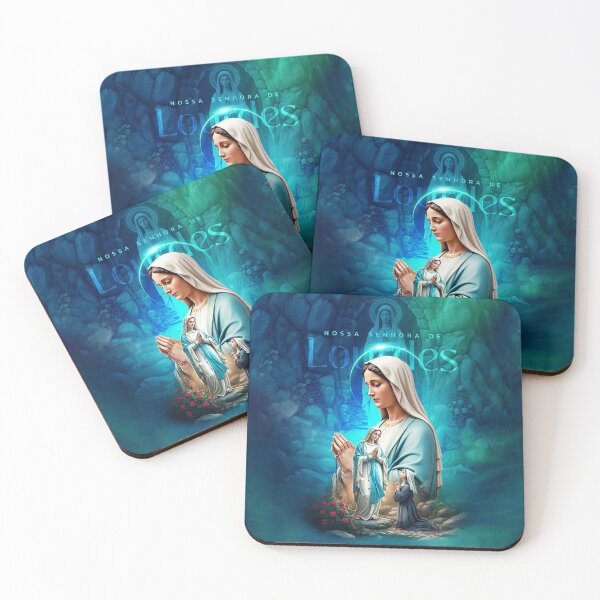 Item preview, Our Lady of Lourdes in Sacred Vision designed and sold by maxistephenart.