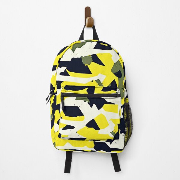 Item preview, Yellow White Camo Graphic Remix Fusion designed and sold by CamouflageLab.