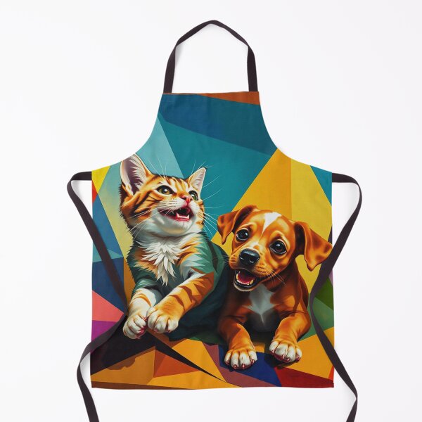 Item preview, Cat and Dog Modern Design designed and sold by Erlin Rudho.