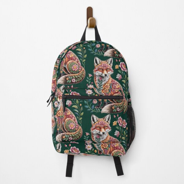 Item preview, Floral Fox – The Enchanted Spirit of the Wild designed and sold by Sepinik.