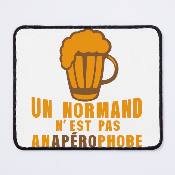 Item preview, Norman not anaperophobic fear aperitif alcohol humor beer designed and sold by Achille3777.