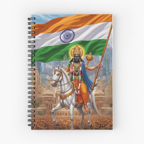 Item preview, Lord Jagannath as Kalki with India Flag designed and sold by Gd3Shop Odisha.