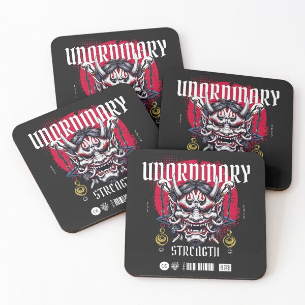 Item preview, Unordinary Strength - Oni Mask Japanese Streetwear designed and sold by VanquishOffroad.
