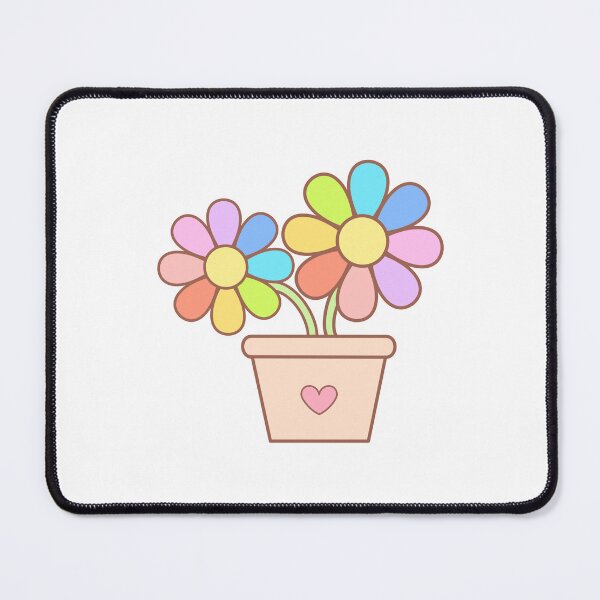 Item preview, rainbow flowers in the pot pride month set designed and sold by nuchz.
