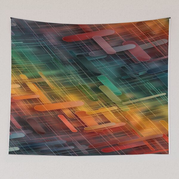 Item preview, Rainbow lines designed and sold by leen12 Art Designs Prints.