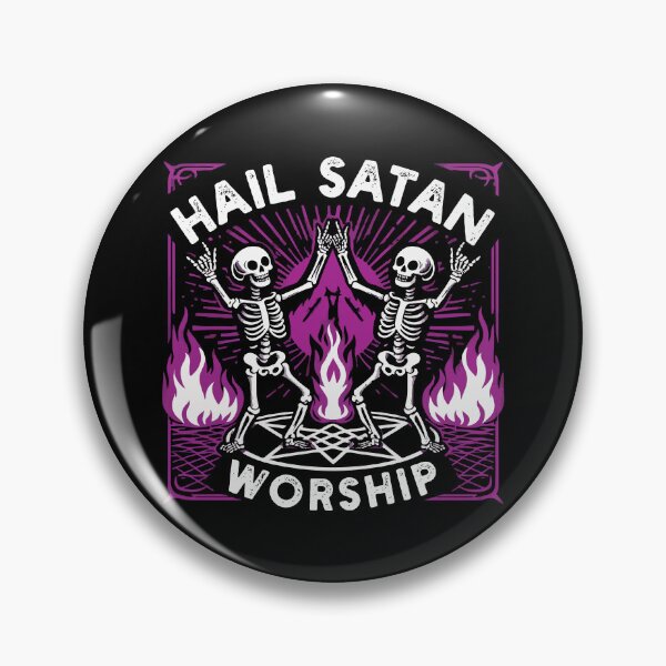 Artikelvorschau, Heil Satan Worship – Okkulte ästhetische Schwingungen entworfen und verkauft von Scaryzz.