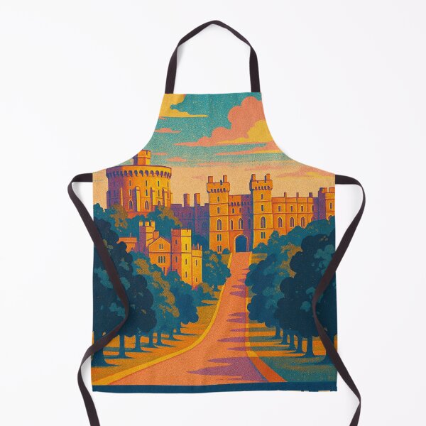 Item preview, Windsor Castle England Berkshire British Royal Landmark Iconic Castle UK Heritage designed and sold by Aryabek.