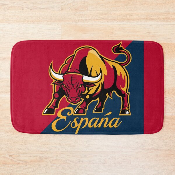 Item preview, The Bull and Spain - Imposing Bull with the Colors of the National Flag designed and sold by FusiTink.