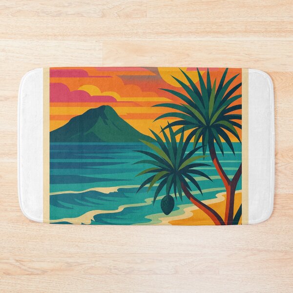 Item preview, Bay of Plenty North Island New Zealand Tropical Beach Scenic Sunset Coastal Paradise designed and sold by Aryabek.