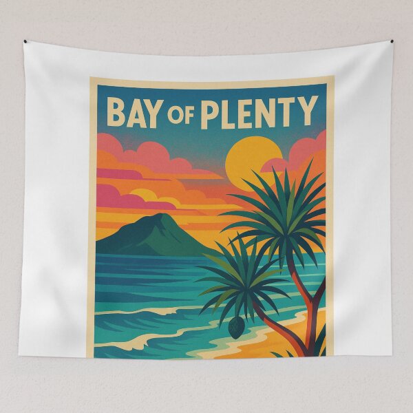 Item preview, Bay of Plenty North Island New Zealand Tropical Beach Scenic Sunset Coastal Paradise designed and sold by Aryabek.