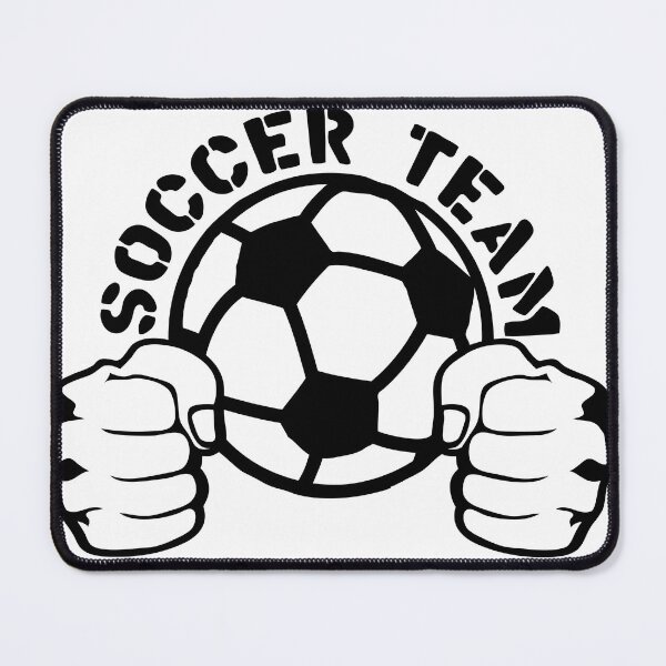 Item preview, soccer football team firm fist strike logo ball designed and sold by Achille3777.