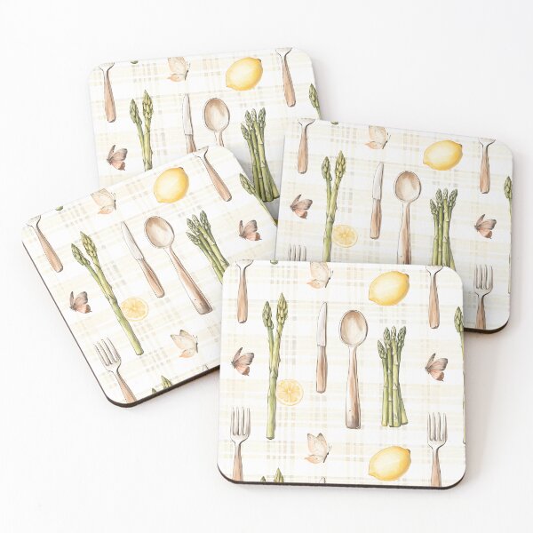 Item preview, The Asparagus Picnic designed and sold by QuietHeartArt.