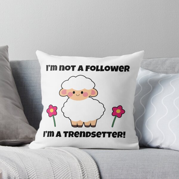 Item preview, Trendsetter Sheep - Not a Follower designed and sold by Tulip Creators .