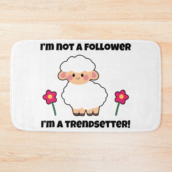 Item preview, Trendsetter Sheep - Not a Follower designed and sold by Tulip Creators by This Definition.