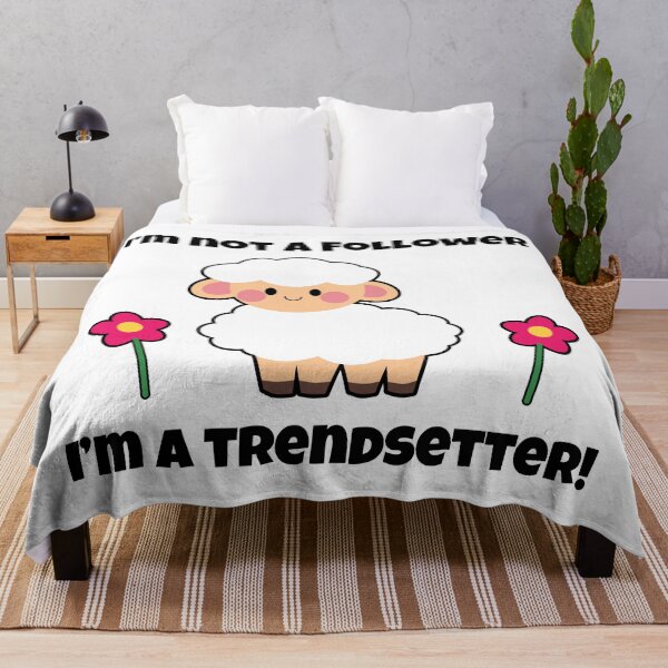 Item preview, Trendsetter Sheep - Not a Follower designed and sold by Tulip Creators .