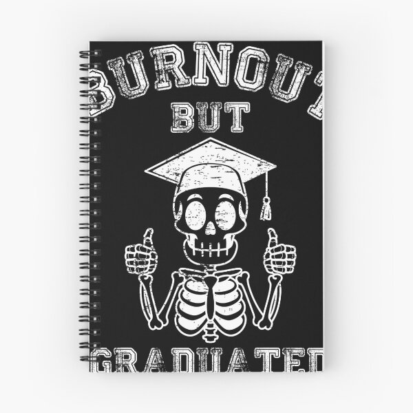 Aperçu de l'œuvre T-shirt drôle de fin d'études universitaires pour étudiants fatigués créée et vendue par boundlessly2art.