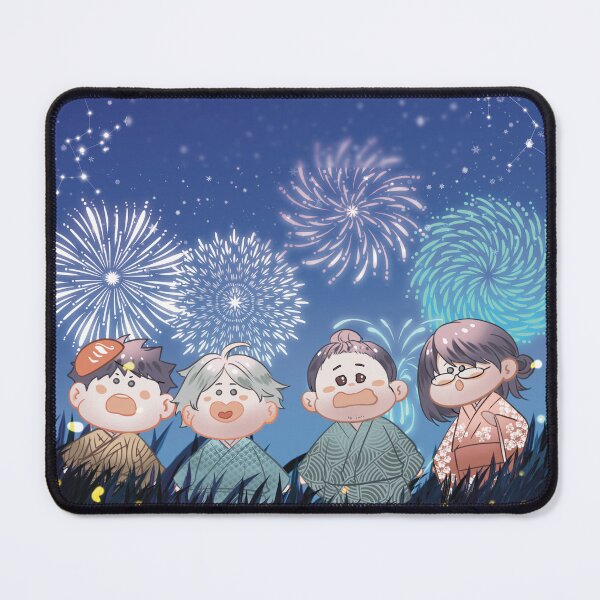 Item preview, New Year’s Fireworks with Karasuno’s 3rd Year designed and sold by brillylili.