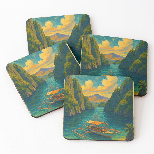 Item preview, Coron Palawan Philippines Scenic Lagoons Tropical Islands Southeast Asia Paradise designed and sold by Aryabek.