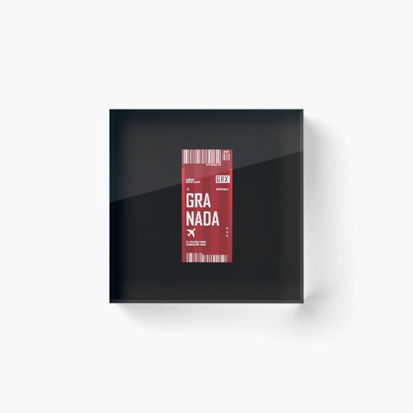 Item preview, Granada City Sticker designed and sold by TulipaGraphics.