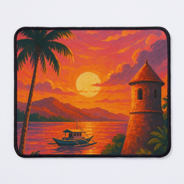 Item preview, Cebu Philippines Island Paradise Tropical Sunset Coastal Landscape Southeast Asia Beauty designed and sold by Aryabek.