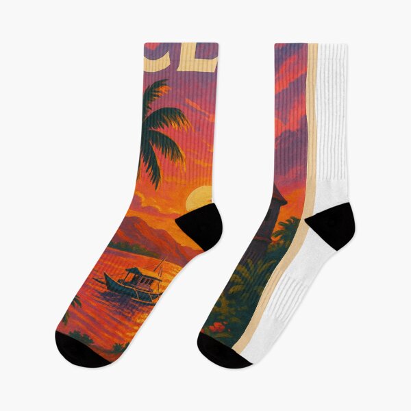 Item preview, Cebu Philippines Island Paradise Tropical Sunset Coastal Landscape Southeast Asia Beauty designed and sold by Aryabek.
