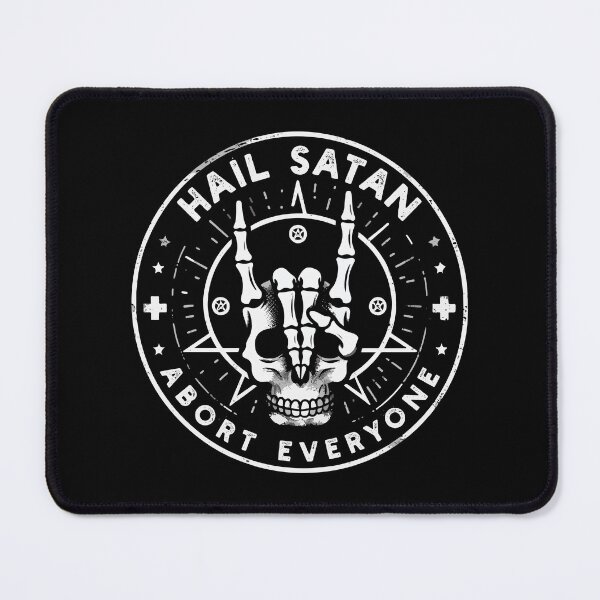 Item preview, Hail Satan Abort Everyone // Goth Lover designed and sold by Scaryzz.